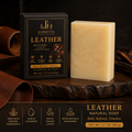Aureo Co. Leather Natural Soap – Handmade Soap 3.7 oz