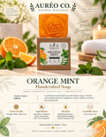 Orange Mint Handcrafted Soap